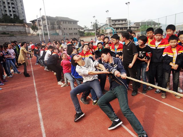 盘石中学成功召开2015年春季运动会—云阳网